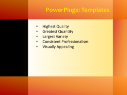 PowerPoint Template - Print Slide
