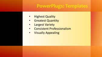 PowerPoint Template - Print Slide