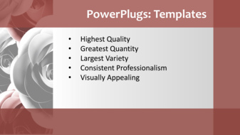 PowerPoint Template - Print Slide