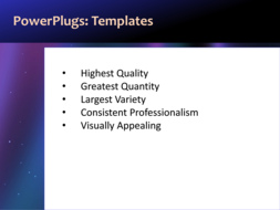 PowerPoint Template - Print Slide