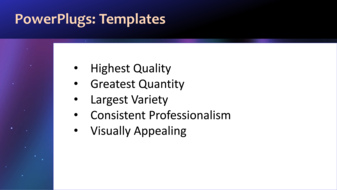 PowerPoint Template - Print Slide