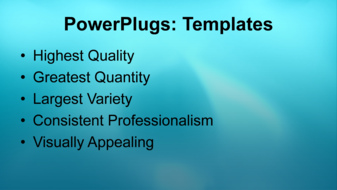 PowerPoint Template - Print Slide