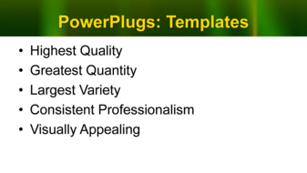 PowerPoint Template - Print Slide