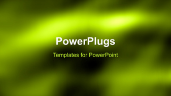  Presentation with green abstract - A few seconds video of a colored abstract background - widescreen format