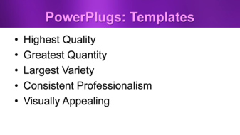 PowerPoint Template - Print Slide
