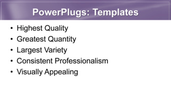 PowerPoint Template - Print Slide