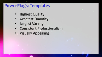 PowerPoint Template - Print Slide