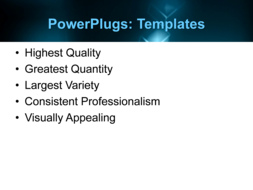 PowerPoint Template - Print Slide