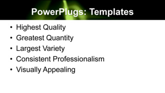 PowerPoint Template - Print Slide