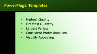 PowerPoint Template - Print Slide
