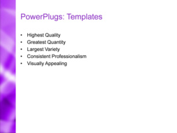 PowerPoint Template - Print Slide