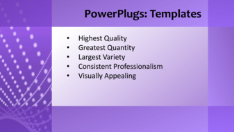 PowerPoint Template - Print Slide