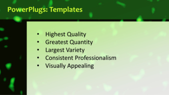 PowerPoint Template - Print Slide