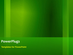  Presentation with abstract green - Abstract green colored blurred gradient motion