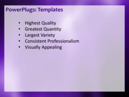 PowerPoint Template - Print Slide