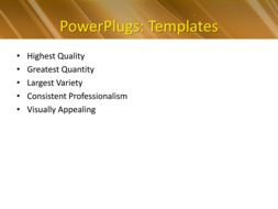 PowerPoint Template - Print Slide
