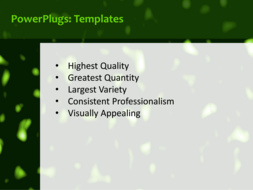 PowerPoint Template - Print Slide