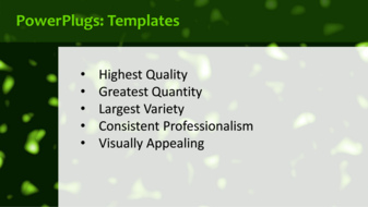 PowerPoint Template - Print Slide