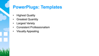 PowerPoint Template - Print Slide