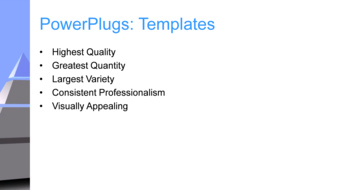 PowerPoint Template - Print Slide