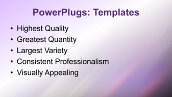 PowerPoint Template - Print Slide