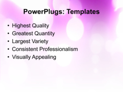 PowerPoint Template - Print Slide