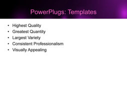 PowerPoint Template - Print Slide