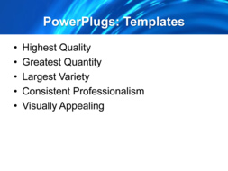 PowerPoint Template - Print Slide