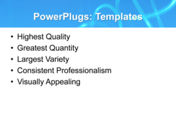 PowerPoint Template - Print Slide