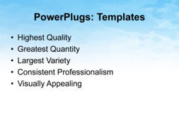PowerPoint Template - Print Slide