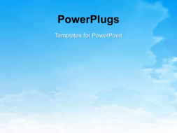 Royalty free PowerPlugs: PowerPoint template - Blue_Sky_Bg_VT_co_12