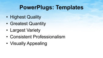 PowerPoint Template - Print Slide