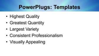 PowerPoint Template - Print Slide
