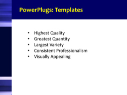 PowerPoint Template - Print Slide