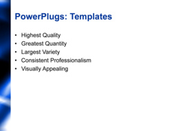 PowerPoint Template - Print Slide