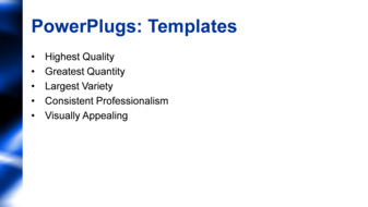PowerPoint Template - Print Slide