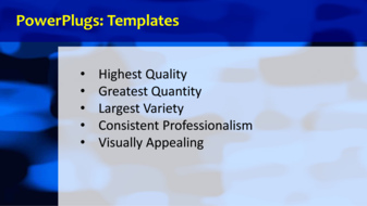 PowerPoint Template - Print Slide