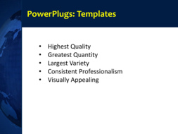PowerPoint Template - Print Slide