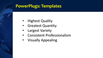 PowerPoint Template - Print Slide