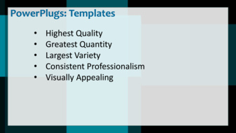 PowerPoint Template - Print Slide