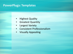 PowerPoint Template - Print Slide