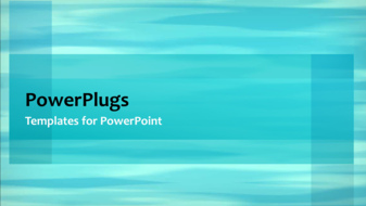  Presentation with blue video - A short video showing an abstract of blue waves - widescreen format