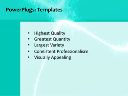 PowerPoint Template - Print Slide