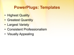 PowerPoint Template - Print Slide