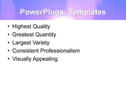 PowerPoint Template - Print Slide