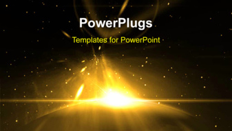  Presentation with bright - A short video of an abstract bright light in space - widescreen format