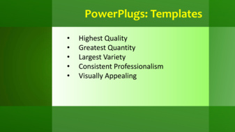 PowerPoint Template - Print Slide