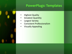 PowerPoint Template - Print Slide