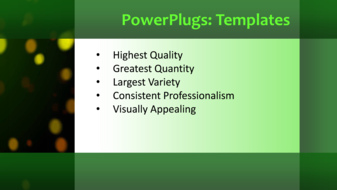 PowerPoint Template - Print Slide