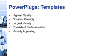 PowerPoint Template - Print Slide